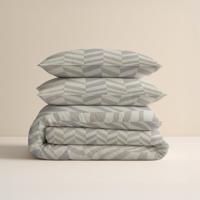 Sleeptime Chevron Beige/Zand 200 x 200/220 cm