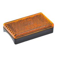 Busch & Muller Bumm reflector rechthoek zelfklevend oranje fietsbuis