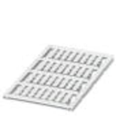 Phoenix Contact 0830785 UCT-WMCO 4,1 (18X4) Kabelmarkering Montagemethode: Vastklemmen Markeringsvlak: 18 x 4 mm Wit Aantal markeringen: 32 1 stuk(s)