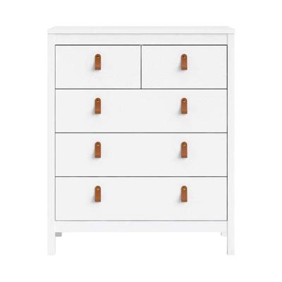 Leen Bakker - Ladekast Madeira - 99x82x38 Cm - Spaanplaat - Wit