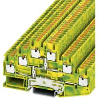 Phoenix Contact 3210525 Aardklem 3-etages 5.2 mm Snelaansluiting Groen, Geel 1 stuk(s) Piece