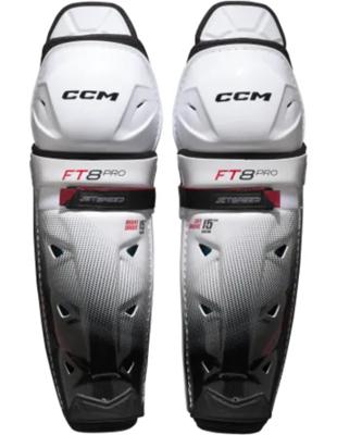 Ccm Sg Jetspeed Ft8 Pro Shinguards (senior) 14.0"