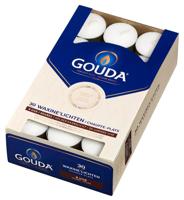 Gouda Waxinelicht 8 uur wit Gouda Waxinelicht 8 uur wit