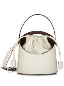 ETRO sac seau médium Saturno en cuir - Blanc