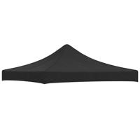 VidaXL Partytentdak 270 g/m² 3x3 m zwart