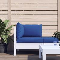 Palletkussens 3 st oxford stof blauw