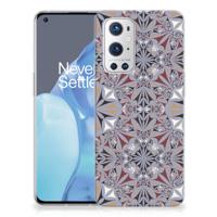 OnePlus 9 Pro | TPU | Siliconen hoesje | Flower Tiles