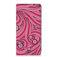 Samsung Galaxy A21s | Bookcase | Swirl Pink