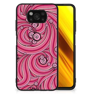 Xiaomi Poco X3 | X3 Pro Leuk Telefoonhoesje Swirl Pink