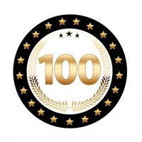 Bierviltjes 100 jarig ivoren jubileum