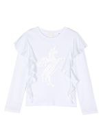 Givenchy Kids t-shirt à logo imprimé - Blanc