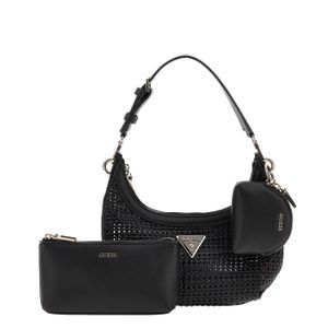 Guess Emelda Crossbody Top Zip black