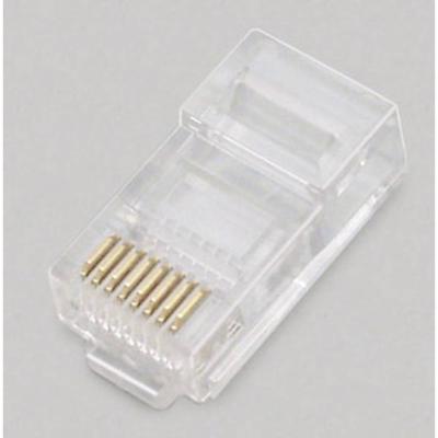 BKL Electronic Modulaire stekker, 4P4C voor ronde kabels 142141 Aantal polen (sensoren) 4P4C 1 stuk(s)