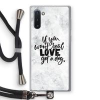 Partner in crime: Samsung Galaxy Note 10 Transparant Hoesje met koord
