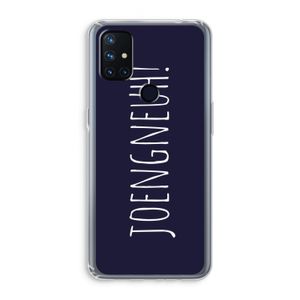 Joengneuh!: OnePlus Nord N10 5G Transparant Hoesje