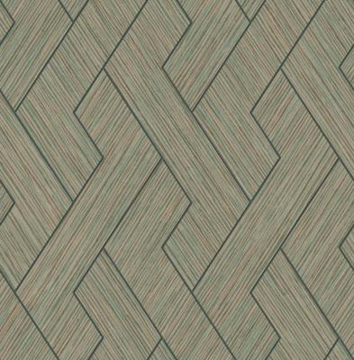 Dutch Wallcoverings Arber - Ember Emerald/Gold - Groen/Goud