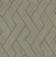Dutch Wallcoverings Arber - Ember Emerald/Gold - Groen/Goud