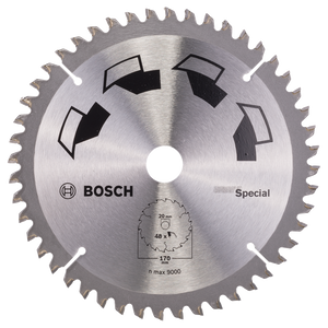 Bosch Accessoires Cirkelzaagblad Special 170X2X20/16,T48 - 2609256888