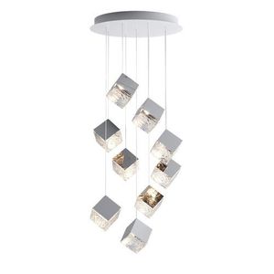 Bomma Pyrite 9 pcs Hanglamp - Zilver