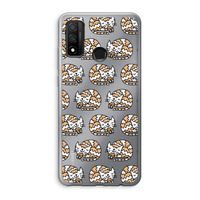 Slapende poes: Huawei P Smart (2020) Transparant Hoesje