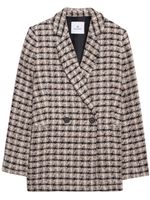 ANINE BING blazer Diana en tweed - Tons neutres