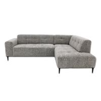 Haluta Hoekbank Rotterdam - 255 x 200 x 84 cm - Lichtgrijs - Rechts