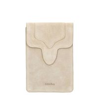 Sacha suède crossbody tas beige - thumbnail