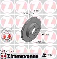 Remschijf Coat Z 540531120