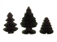 everlands kunstkerstboom papier Foldy 3-delig groen