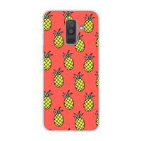 Ananas: Samsung Galaxy A6 Plus (2018) Transparant Hoesje