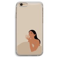 Fresh coffee: iPhone 6 Plus / 6S Plus Transparant Hoesje