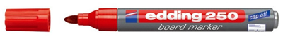 Edding Whiteboardmarker | Rood | Streepbreedte 1,5-3 mm ronde punt | 10 stuks - 4-250002