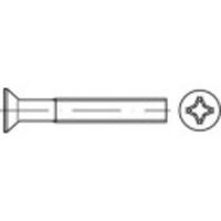 TOOLCRAFT TO-5431866 Verzonken schroeven M5 16 mm Kruiskop Pozidriv Staal Galvanisch verzinkt 1000 stuk(s) - thumbnail