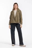 Studio Anneloes Cato Bonded Trenchcoat 12480 Zomerjassen 8000 Earth Studio Anneloes Cato Bonded Trenchcoat 12480 Zomerjassen 8000 Earth
