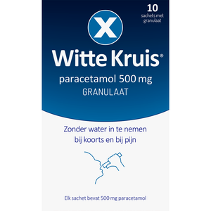 Witte Kruis Paracetamol 500mg Granulaat