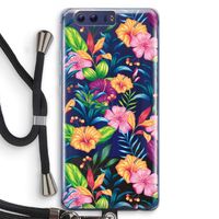 Tropisch 2: Honor 9 Transparant Hoesje met koord