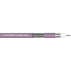 ELAN 81591 Coaxkabel Buitendiameter: 2.80 mm 75 Ω Wit per meter