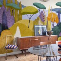 Modern Behang Lago di Como Rol Multi