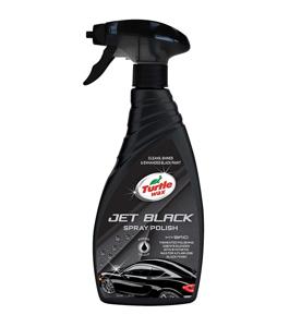 Turtle Wax Hybrid Jet Black Spray Polish 500ml 1830930