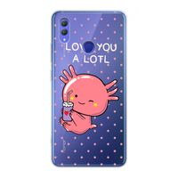 Love You A Lotl: Honor Note 10 Transparant Hoesje