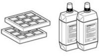 Geberit set koolstoffilter + aquaclean douchearmreiniger 2st
