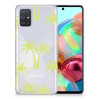 Samsung Galaxy A71 | TPU Case | Palmtrees