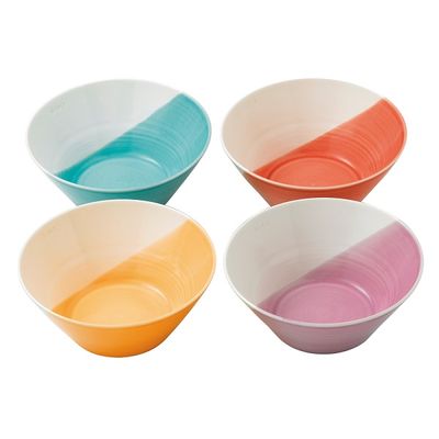 ROYAL DOULTON - 1815 - Schaal 21cm set/4 Bright Noodles