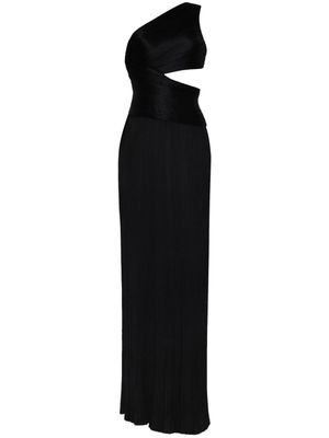 Adam Lippes robe longue Delphos - Noir