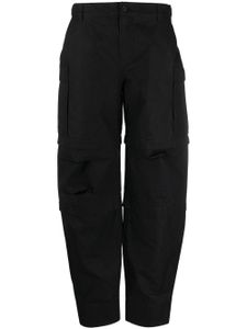 WARDROBE.NYC pantalon en coton à poches cargo - Noir