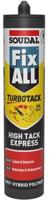 Soudal fix - all turbo | lijmkit | wit | 290 ml - 153987