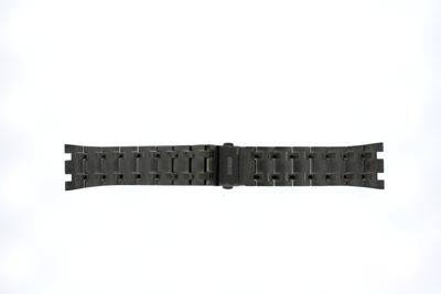 Horlogeband Guess GW0575G5 / Asset Staal Zwart 24mm
