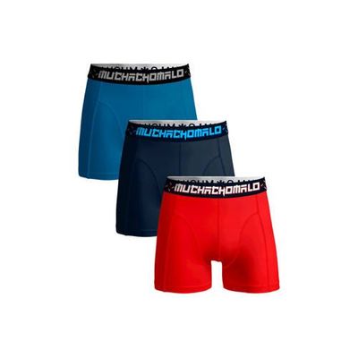 Muchachomalo boxershort Solid (set van 3) Muchachomalo boxershort Solid (set van 3)