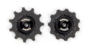 Elvedes Derailleurwieltjes cp2017100 11t 9v/10v/11v zwart 2 stuks