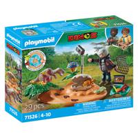 Playmobil Dinos Stegosaurusnest met Eierdief 71526 - thumbnail